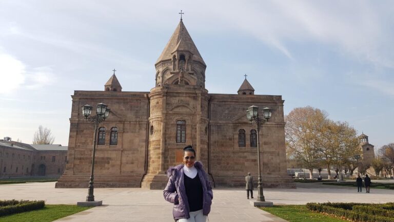 CoraDexplorer at the Oldest cathedral on Earth - The Armenian Apostolic (Orthodox) Cathedral aka the Holy Etchmiadzin Cathedral. Armenia, the first country to accept Christianity