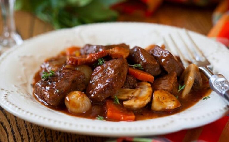 Daube provencale. Monaco, the second-smallest country on earth.