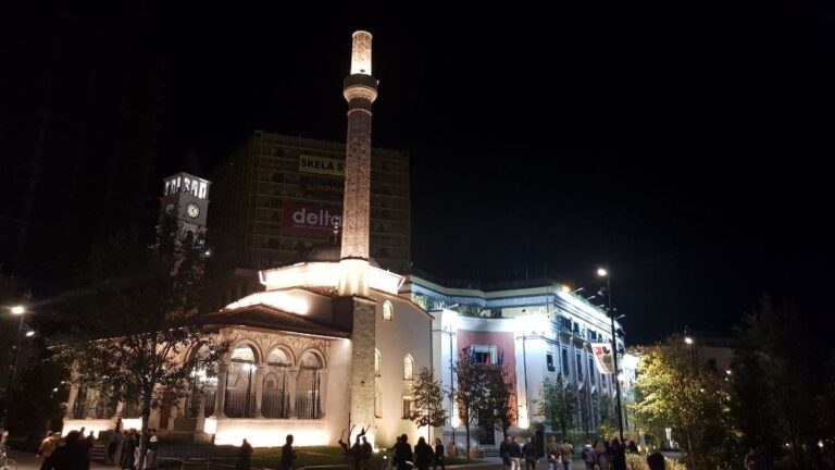 Et' hem Bey Mosque Tirana. Albania is the most hospitable country in Europe