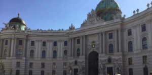Imperial Palace (Hofburg) - Vienna Austria. Female solo travels in Europe