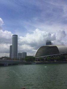 Singapore Esplanade Theatre – Singapore. Female solo traveller in Asia