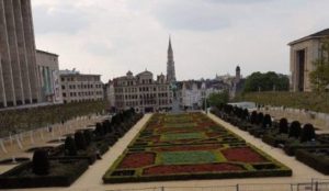 View of the Town Hall- Brussels Belgium