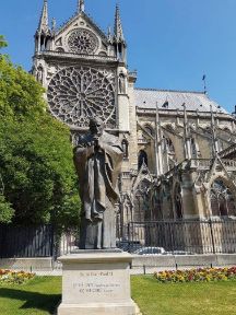 (9th Arrondissement) Cathedrale Notre Dame -Paris France. Female Solo travels in Mediterranean/Balkans