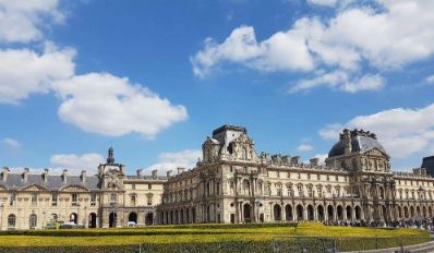 Historical buildings in Paris France