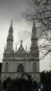 Iglesia del Carmen - Panama. solo travel in Caribbean and Americas