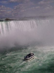 The Niagara a Falls – Ontario Canada. solo travel in Caribbean and Americas