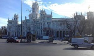 Palacio de Ciebeles – Madrid Spain. Female Solo travels in Mediterranean/Balkans