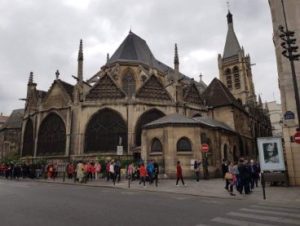 Historical buildings in Paris France