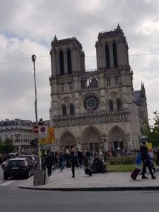 Tower of Notre-Dame de Paris – France. Female Solo travels in Mediterranean/Balkans