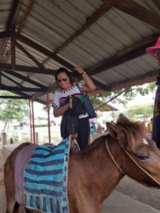 Horseback ride up to the Taal Volcano– Philippines