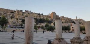 Roman Amphitheater – Amman Jordan. Female Solo travels in the Middle East