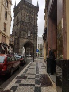 The Powder Tower – Prague. Female solo travels in Europe