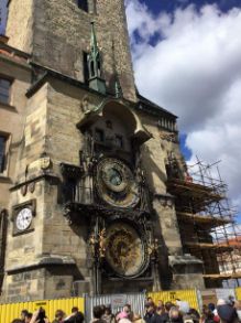 Prague Astronomical Clock - Czech Republic. Female solo travels in Europe