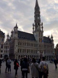 Atomium – Brussels BelgiGrand Place - Brussels Belgium. Female solo travels in Europe