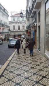 Beautiful Sidewalks in Lisbon – Portugal