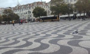 Beautifully designed squares in Lisbon – Portugal