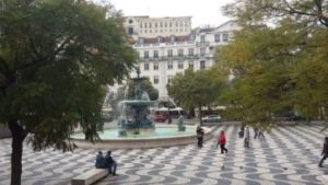 Beautifully designed squares in Lisbon – Portugal