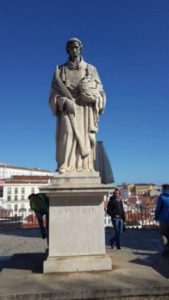 Miradouro Portas do Sol - Lisbon Portugal. Female solo travels in Europe