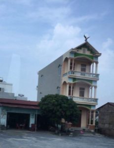 Traditional Vietnamese building - Hanoi