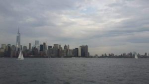 View from   the Statue of Liberty - U.S.A