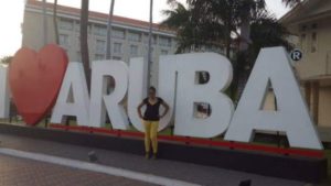 I Love Aruba sign
