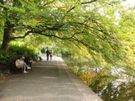 St. Stephens Green park – Dublin Ireland