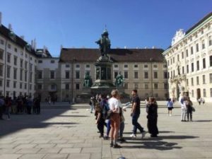 Historic Center - Vienna Austria. Female solo travels in Europe