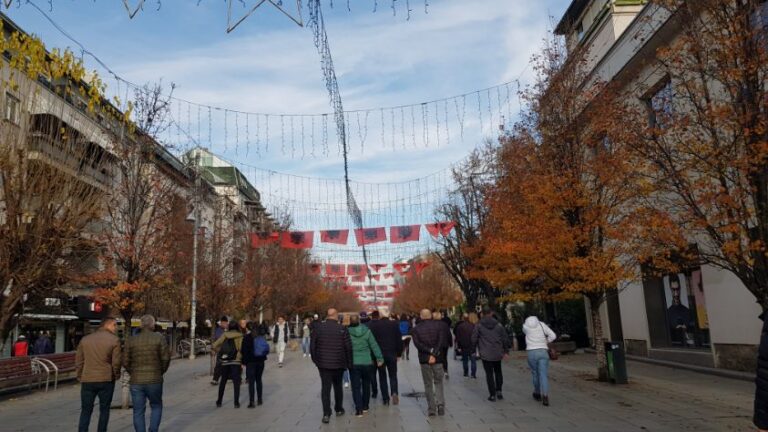 Flag Day in Kosovo. Kosovo the youngest country in Europe