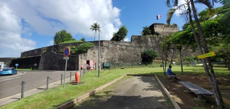 Fort-St.-Louis. Martinique, the Caribbean Island of Flowers