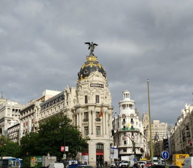 Gran Via - the Time Square of Madrid. 21 friendliest people and countries to visit