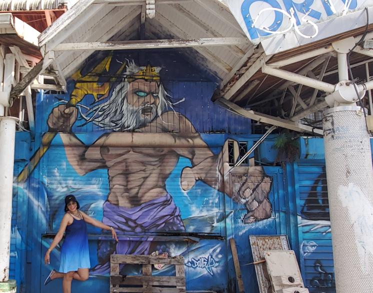 Guadeloupe’s Street Arts. Guadeloupe, the butterfly-shaped isles of the Caribbean