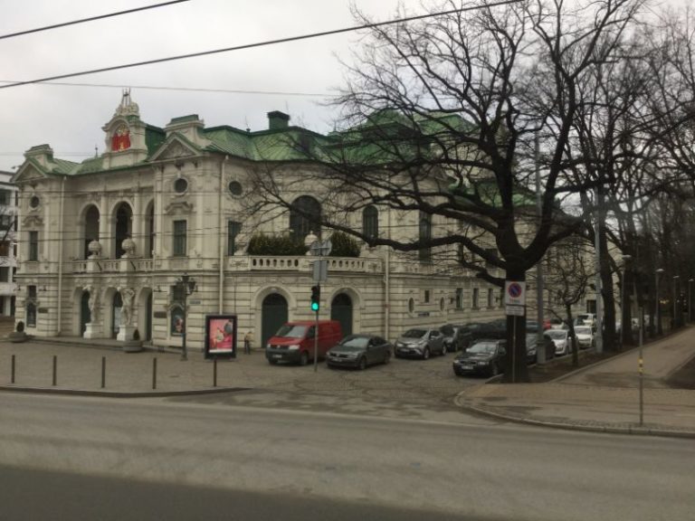 Latvian National Theater Riga the Art Nouveau city of Latvia