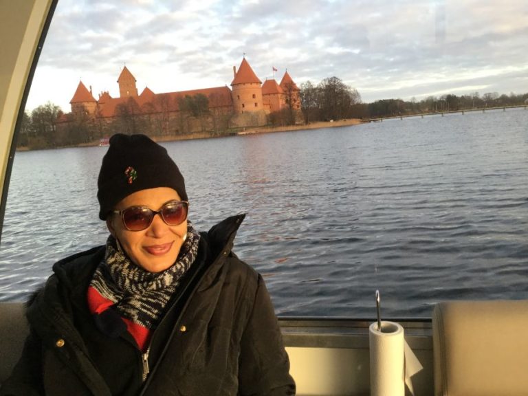 The Trakai Island Castle ferry ride, (The only country with its on scent - Lithuania)