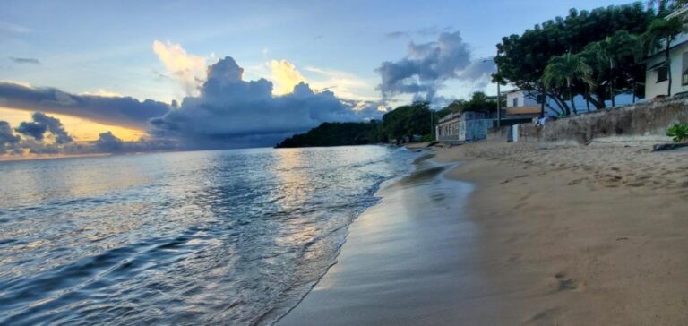Indian Bay Beach with golden sands. St. Vincent and the Grenadines the Gem of the Antilles