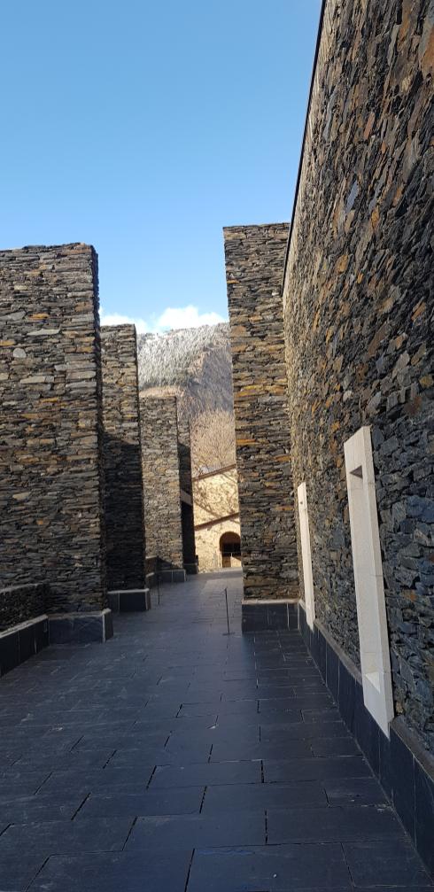 Inside the Basilica Santuari de Nostra Senyora de Meritxell. Andorra, the country of the Pyrenees