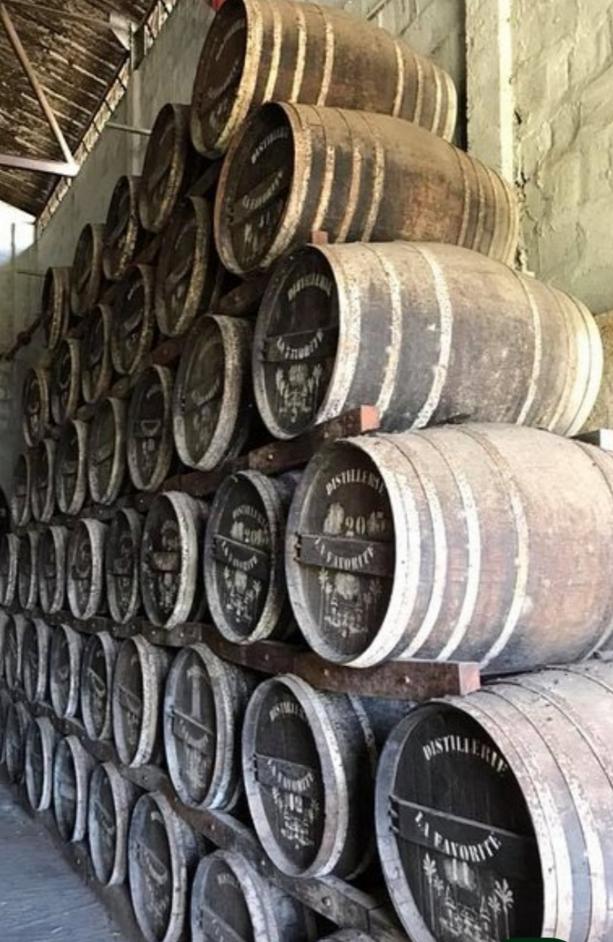 Inside the Distillerie la Favorite. Martinique, the Caribbean Island of Flowers