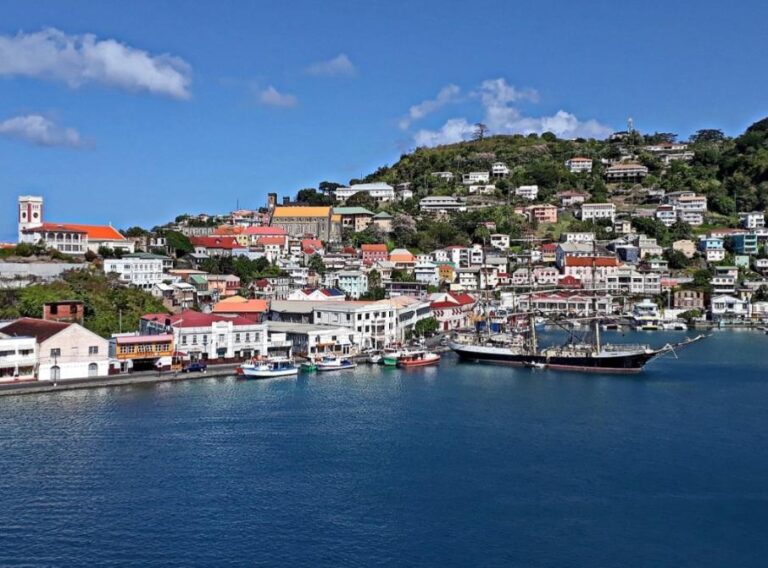 St. George's Marina/Harbour. Grenada, the Spice Isle of the Caribbean