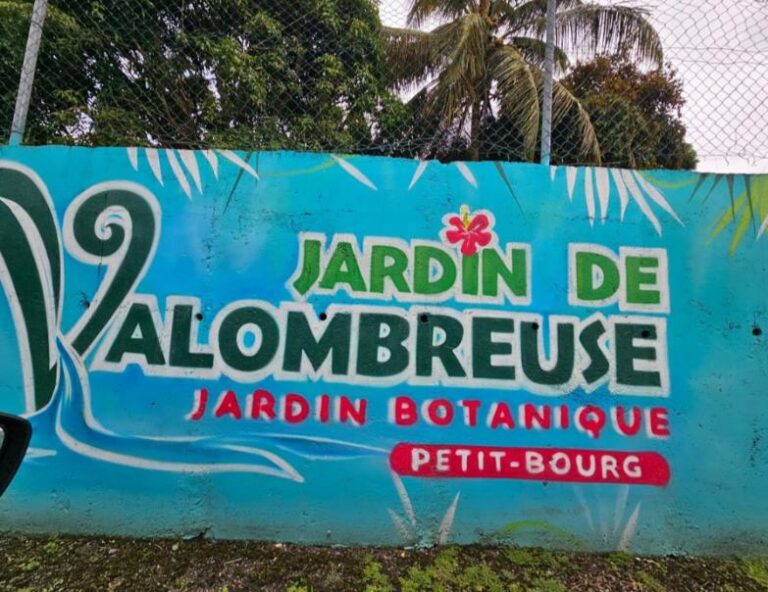 Jardin de Valombreuse. Guadeloupe, the butterfly-shaped isles of the Caribbean