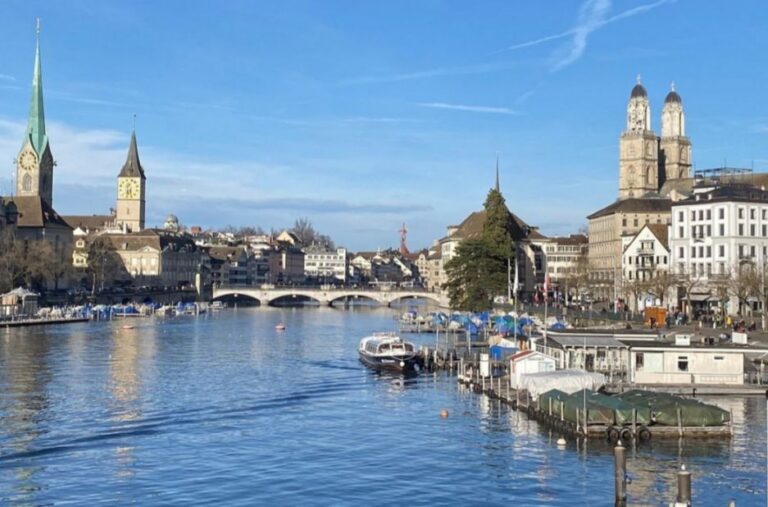 Lake Zurich - Switzerland. 15 most expensive cities to visit