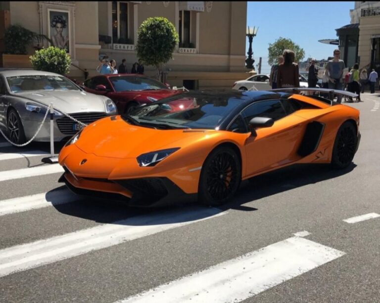 Luxury cars are a common sight on the streets of Monaco. Monaco, the second-smallest country on earth.