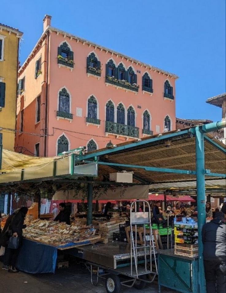Mercato di Rialto - established in 1097. Venice, Italy’s floating city