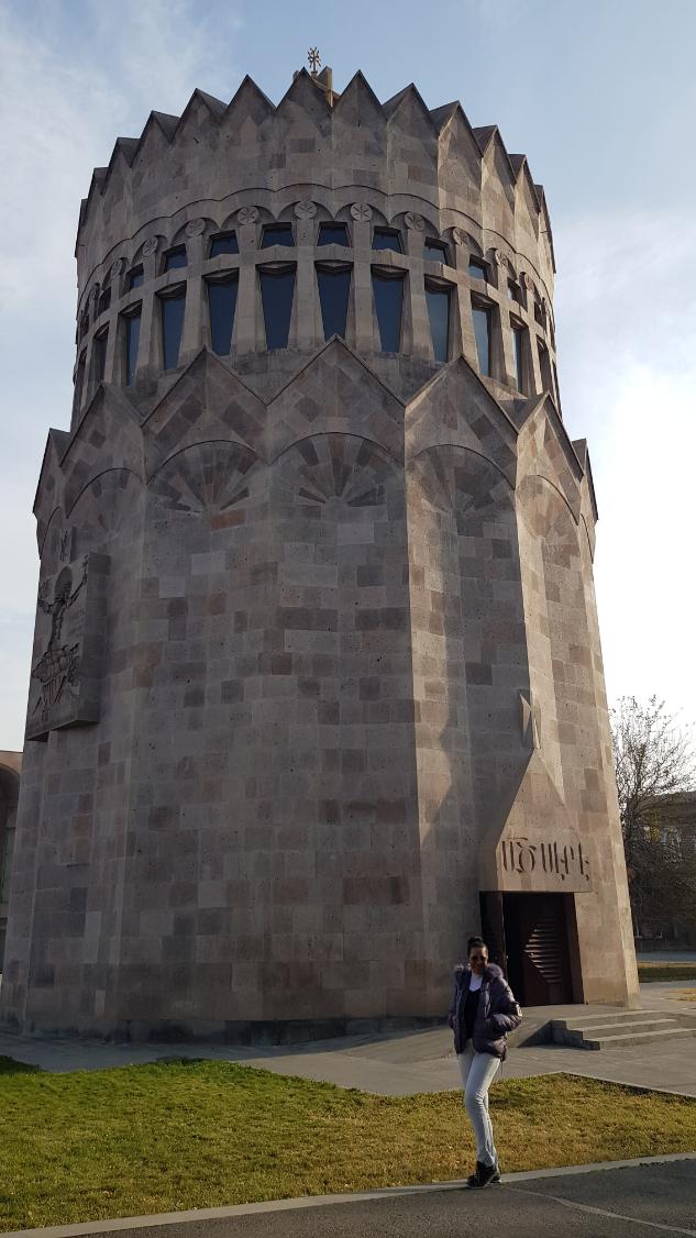 Modern Church of Holy Archangels. Armenia, the first country to accept Christianity
