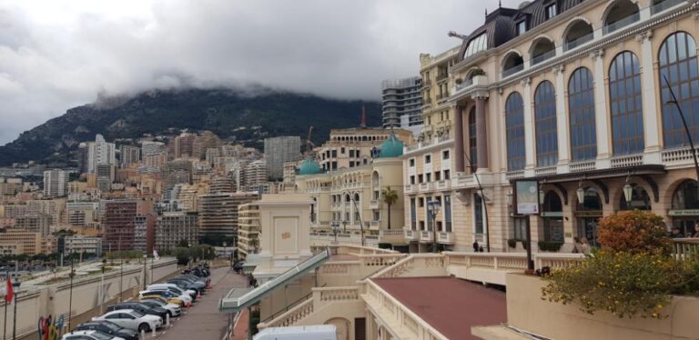 Monte Carlo buildings are very compact but beautiful. Monaco, the second-smallest country on earth.