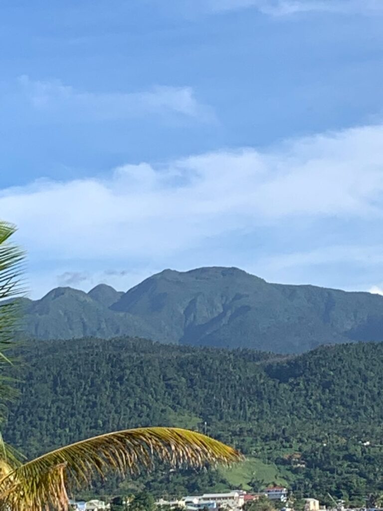 Morne Anglais. Dominica, the Nature Island of the Caribbean.