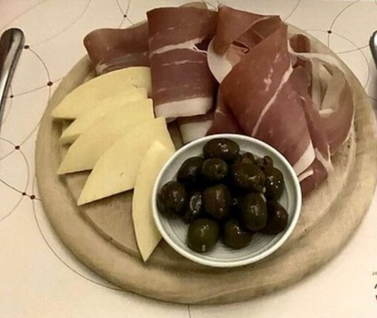 Njegusi Prosciutto and Montenegrin Cheese. Montenegro the land of the black mountains