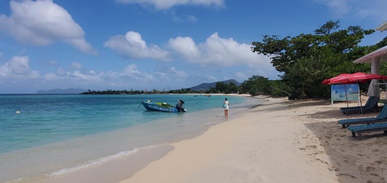 Paradise Beach - Carriacou. Grenada, the Spice Isle of the Caribbean