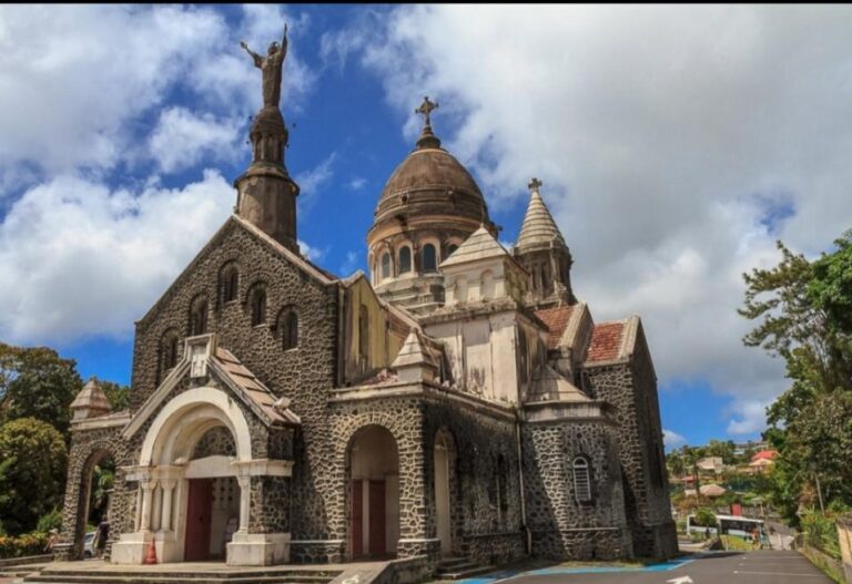 Paroisse De Balata. Martinique, the Caribbean Island of Flowers