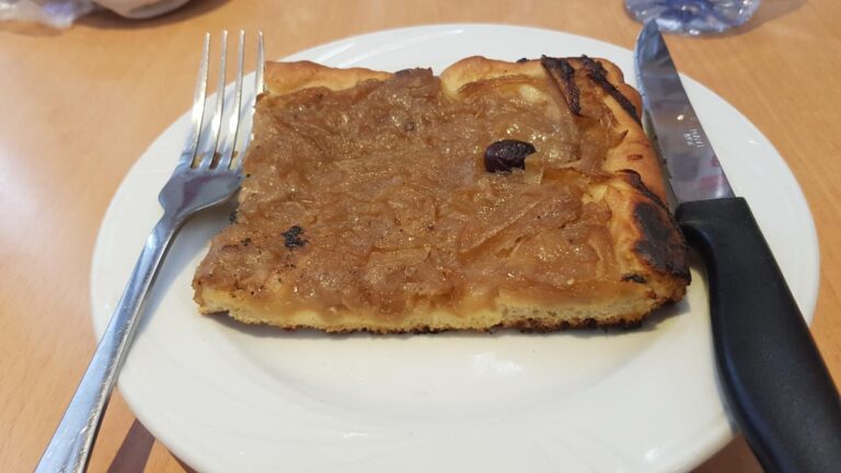 Pissaladiere. Monaco, the second-smallest country on earth.