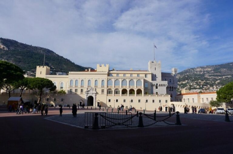 Prince’s Palace in Monaco-Ville, Monaco. Monaco, the second-smallest country on earth.