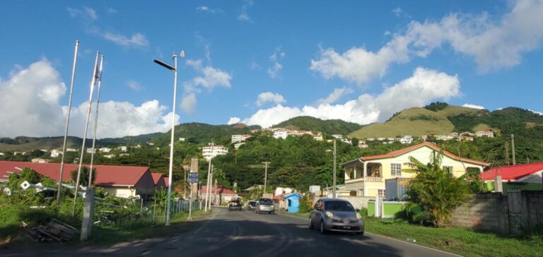 River Estate on the way to Mero. Dominica, the Nature Island of the Caribbean.